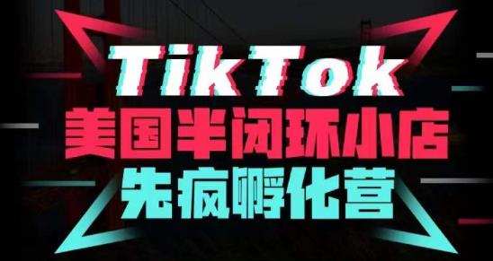 疯人院·TikTok美国半闭环小店孵化营，抢占TikTok美国蓝海市场，开店、运营、带货、投流全实操-学习资源社